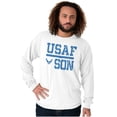 thumbnail image 3 of USAF Son United States Air Force Men's Long Sleeve Tee T Shirt Brisco Brands L, 3 of 6
