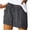 Dark Gray#2, variant on Tnhcen Women's Plus Size Summer Pajama Shorts 100% Cotton Drawstring Casual Lounge Shorts with Pockets Sleepwear for Women S - 5XL