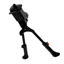 FOMIYES  Bike Kick Stand for Bicycle Bikes Metal Kickstand Cycling Convenient Black