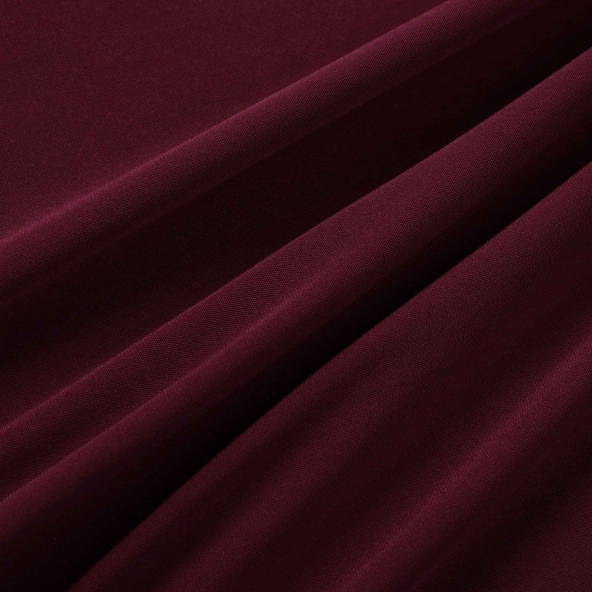 Unique Bargains Solid Decorative Throw Pillow Cover 18" x 18" Burgundy