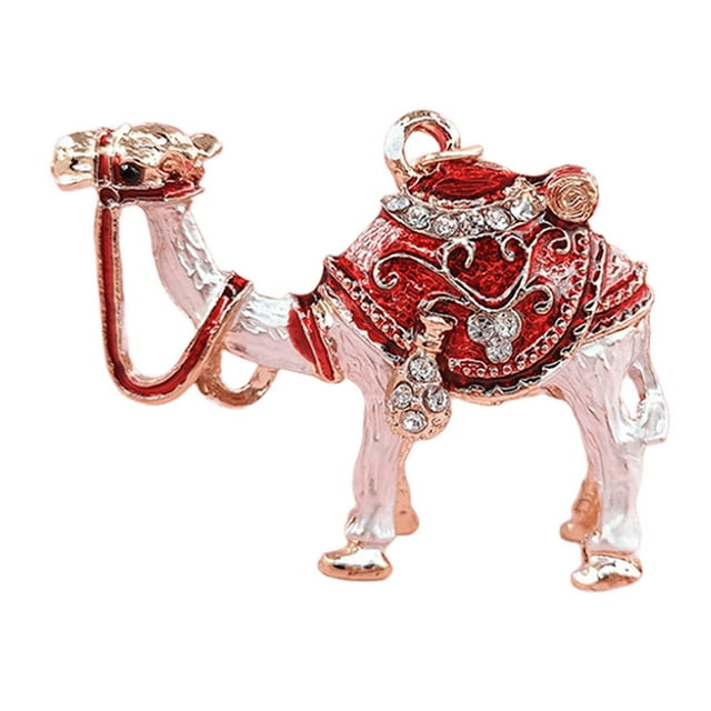 Featured Camelss Keychain Ornament With Inlay Craftsmanship Gift