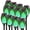 Green, variant on Solar Lights Outdoor,Halloween Solar Torch Lights with Flickering Flame,Waterproof Outdoor Garden Lights for Outside Patio Pathway Yard Decorations(12, Green)