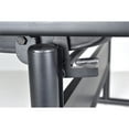 thumbnail image 2 of Belen Kox Kobe 48" Flip Top Mobile Training Table- Mahogany & 2 Zeng Stack Chairs- Black, 2 of 8