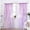 Purple, variant on Willow Voile Tulle Room Window Curtain Sheer Voile Panel Drapes Curtain 39.4" x 78.8"