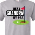 thumbnail image 3 of Inktastic Father's Day Best Grandpa by Par with Flag and Golf Ball T-Shirt, 3 of 4