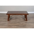 thumbnail image 5 of Pemberly Row 52" Farmhouse Wood Coffee Table in Medium Brown, 5 of 9