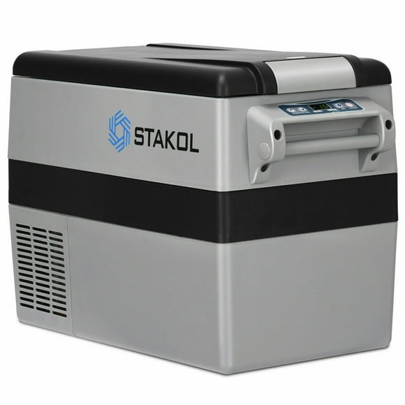 Gymax Portable Refrigerator Vehicle Car Compressor Freezer Cooler 44-Quart