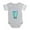 Heather Gray, variant on CafePress - Bubble Tea_B - Cute Infant Baby Football Bodysuit