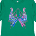 thumbnail image 4 of Inktastic Thyroid Cancer Awareness with Butterfly Ribbon Words Boys or Girls Long Sleeve Toddler T-Shirt, 4 of 5