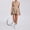 Brown, variant on SKQIT Womens Workout Tennis Dress with Built in Shorts and Bra Athletic Golf Activewear for Exercise