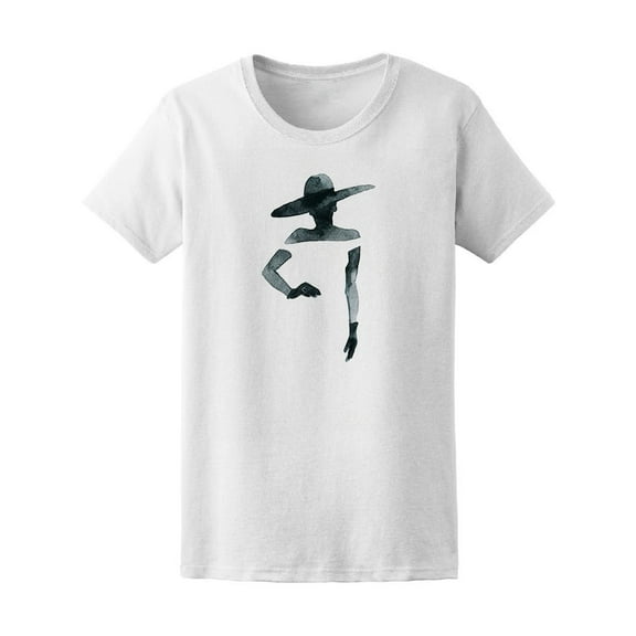Woman In White Dress Tee Women's -Image by Shutterstock