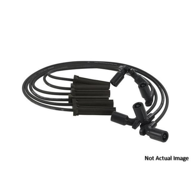 OE Replacement for 1991-1999 Jeep Wrangler Spark Plug Wire Set (Base /  Islander / Renegade / SE / Sahara / Sport) 