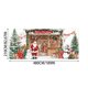 thumbnail image 2 of Feliz Navidad Navidad El Fondo Fiesta De Navidad Papá Noel Fotografía Navidad Puerta De Garaje Fondo Decoración Para Fiestas 7 * 16 Pies., 2 of 3