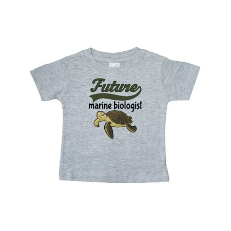 

Inktastic Future Marine Biologist Turtle Gift Baby Boy or Baby Girl T-Shirt