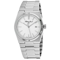 Mathey Tissot Men's Zoltan Silver Dial Watch - H117AS