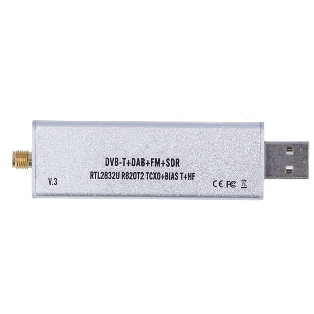Receptor De Radio Definido Por Software, Receptor SDR TCXO BIAS T HF RTL2832U R820T2 Recepción De Señal Fuerte Con Antena Para Viajes Y Campamentos