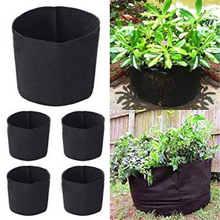 2 Pcs Gallon Potato Grow Bags Aeration Tomato Fabric Plant Pots Garden Bag Planter Vegetable Growing Outdoor 5 2 Pcs Gallon Potato Grow Bags Aeration Tomato Fabric Plant Pots Garden Bag Planter Vegetable Growing Outdoor 5