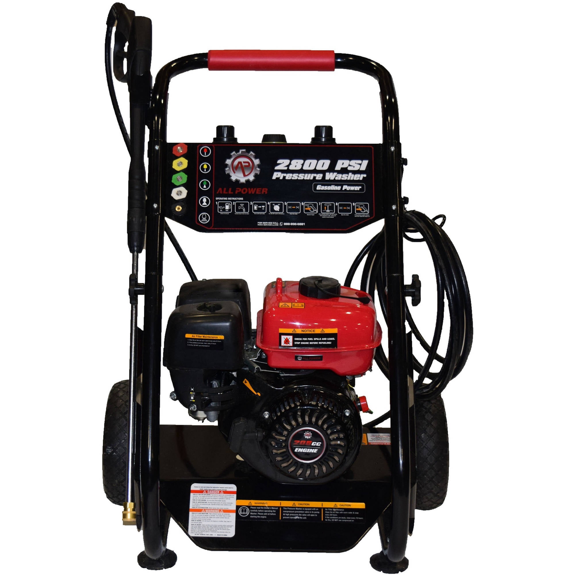All Power 2800 PSI Gas Pressure Washer