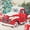Car, variant on Placemats Set of 6 Linen Placemats, Washable Kitchen Table Mat, Seasonal Holiday Christmas Place Mats for Party Red 17.7*12.6inch