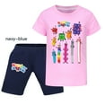 thumbnail image 1 of Boys And Girls Children's Short Sleeve Shorts Suit, 1 of 1