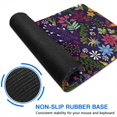 thumbnail image 6 of Long Mouse Pads for Desk,Pioneer Flower Floral Print Pattern Desk Mats on Top Of Desks, Desk Mouse Pad Extra Large with 3mm Non-Slip Base and Stitched Edge for Gaming,Office,Work,Home 35.4"x15.7", 6 of 6