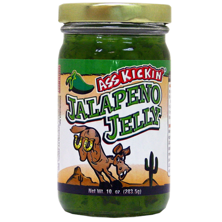 Ass Kickin' Jalapeno Jelly - 10 oz (Best Jalapeno Pepper Jelly Recipe)