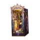 thumbnail image 2 of Estantería con inserción decorativa, sujetalibros, exhibición de artesanías, rompecabezas de madera 3D (fácil de montar) para niños y niñas, regalos, 2 of 9