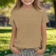 thumbnail image 3 of Top de Manga Larga de la Moda de los Niños de Color Sólido Cuello Redondo Suelto Y Casual Tops para el Uso Casual Diario, Interior, Regreso a Casa, Fiestas de Cumpleaños, Vacaciones, Fotografía, 3 of 5