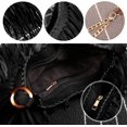thumbnail image 3 of YOUI-GIFTS Women's Fringed Faux Suede Leather Cross Body Bag Chain Shoulder Bag Tassel Handbag, 3 of 6