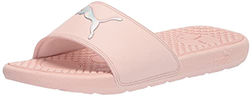 PUMA Women's Cool Cat Slide Sandal, Cloud Pink, 10 - Walmart.com