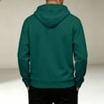 thumbnail image 5 of HAJWOH Men's Hoodie Pullover Long Sleeve Sweatshirt Drawstring Casual Workout Top With Pockets, 5 of 5