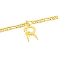 thumbnail image 4 of Men's Personalized Capital Letter Necklace Gothic Hip Hop Style Gold A-Z 26 Alphabet Custom Pendant Necklace Jewelry Gift for Birthday Valentine's Day, 4 of 4