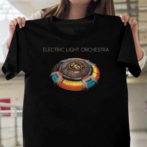 ELO Mr Blue Sky Album Art Vintage Retro 70s Rock Music Fan Graphic Unisex T-Shirt Y1276, Up to Size 5XL