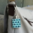 thumbnail image 3 of Cute Kawaii Whales Pattern Stainless Steel 1oz Mini Flask Key Chain, 3 of 3