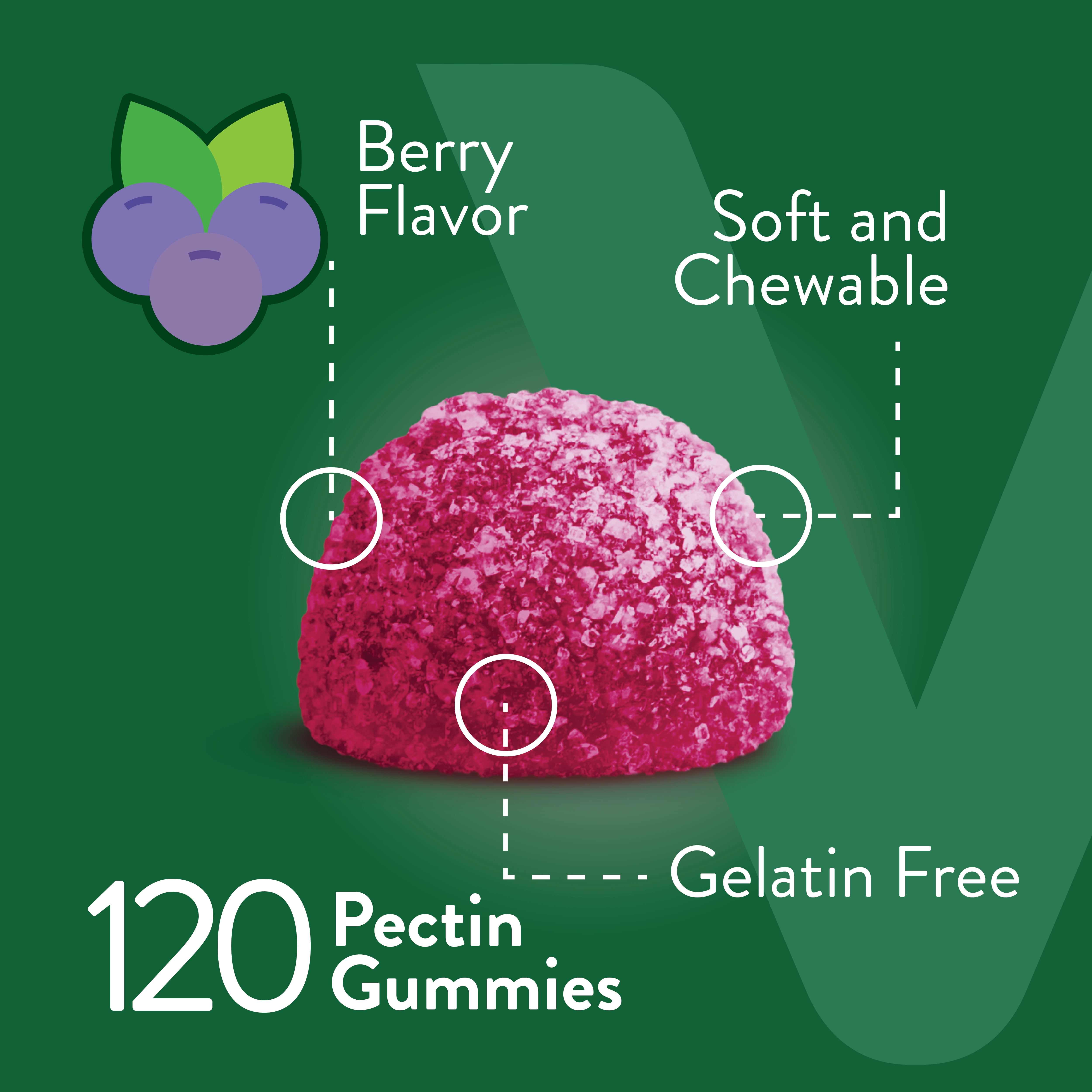 VITEEY Zinc Gummies 50mg, Immune Support Gummies, Berry Flavor, 60 Count, 2 Pack