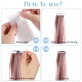 thumbnail image 5 of QZS Waterproof Hair Adhesive Tape,1.57x0.3inch Adhesive Replacement Tape,White Durable Hair Extension Supplies for Home Use, 5 of 6