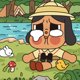thumbnail image 2 of Cute Anime Figure Gift Surprise Box Original Crybaby Jungle Adventure Series Blind Box Toys Model Confirm Style, 2 of 5