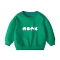 thumbnail image 4 of Rbaofujie Chandails pour Tout-Petites Fille Coton Décontracté Col Rond Manches Longues Hauts Chandail Chandail Chemise, 4 of 5