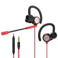 thumbnail image 1 of Moyic Auriculares para juegos móviles V6 con micrófono dual Auriculares con doble controlador Teléfono y Comunicación Rojo 1.5 millones, 1 of 6