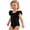 Black., variant on Girls One-Piece Swimsuit Bow Back Sun Protection One-Piece Bikini for Toddlers