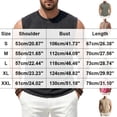 thumbnail image 4 of Daiosportswear Men'S Summer Crewneck Tank Sleeveless Loose Workout Tops Acid Wash Cotton Shirts Black-A XL(XL), 4 of 5