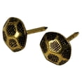 thumbnail image 5 of (4 pack) Fas-n-tite Upholstery Nails, Steel, Bright Finish, Antique Brass, 25 pack, 5 of 9