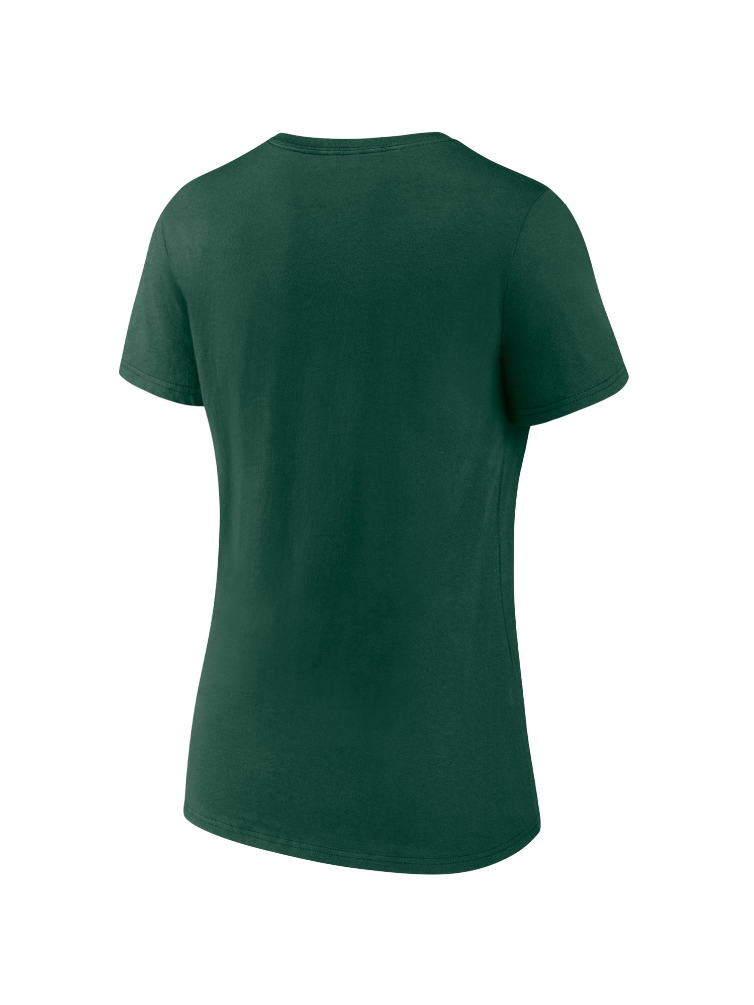 NFL Green Bay Packers Women's Cotton Green Short Sleeve T-Shirt