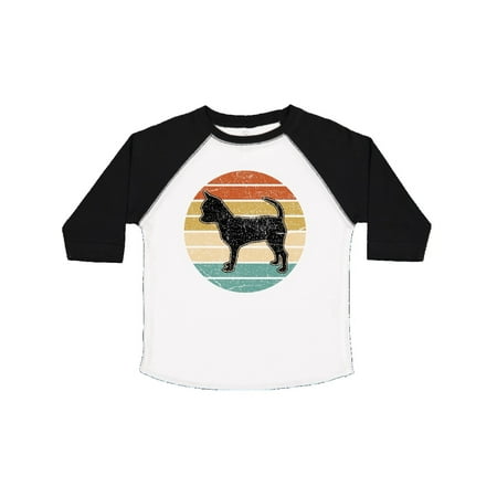 

Inktastic Chihuahua Dog Retro Sunset Gift Toddler Boy or Toddler Girl T-Shirt
