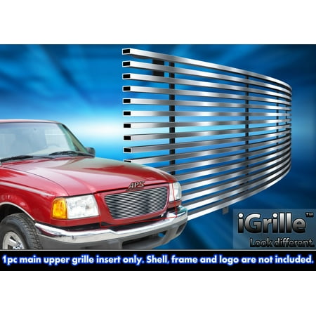 Fits 2001-2003 Ford Ranger XLT XL 2WD Stainless Steel Billet Grille