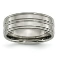 thumbnail image 1 of Titanium 8mm Band Ring Wedding, 1 of 10