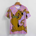 thumbnail image 4 of Scooby Doo Womens T-shirts Crewneck Shirts Blouse Short Sleeve Tee Shirts Girls Tops 6XL, 4 of 8
