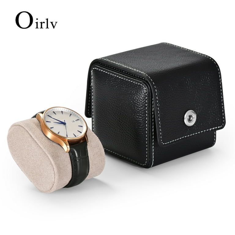 Oirlv Watch Box Travel Watch Case Watch Storage Display Box Single