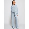 thumbnail image 3 of Conjunto de moda Casly Lamiit 2025 Otoño-Invierno Mujer Azul Claro, 3 of 8