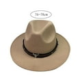 thumbnail image 3 of Cowboy Hats for Men Hat Classic Outdoor Fedora Hats Cowboy Hat Boys M, 3 of 5